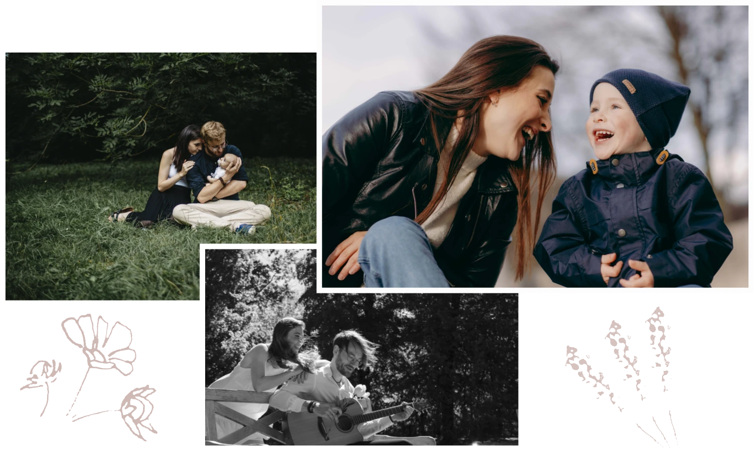 Rodinné focení a focení párů